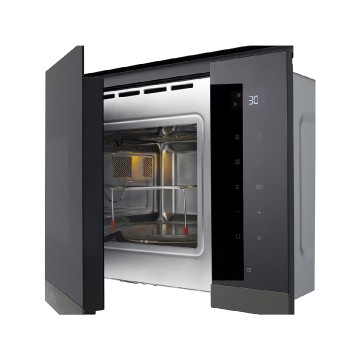 LG MG7Z2593B Εντοιχιζόμενος Φούρνος Μικροκυμάτων με Grill 25lt Μαύρος